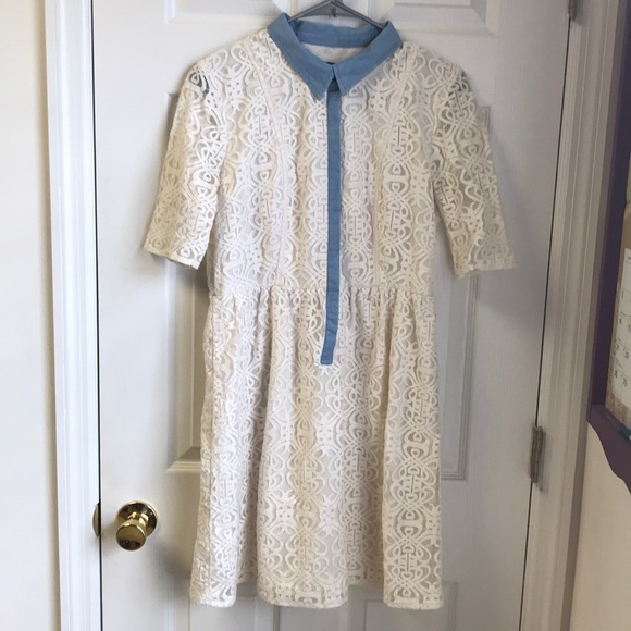Dresses & Skirts - Lace overlay dress